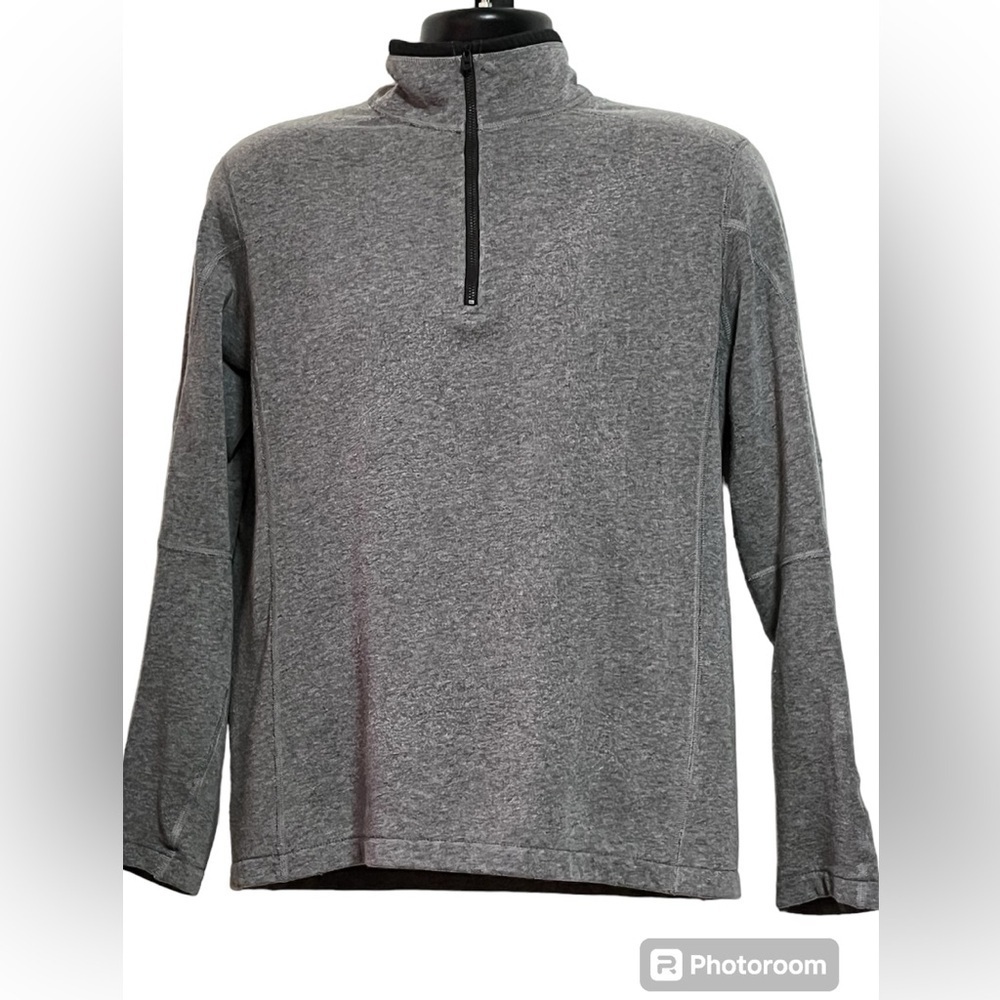 Kuhl 1/4 Zip Gray Lightweight Pullover Jacket Sz Med